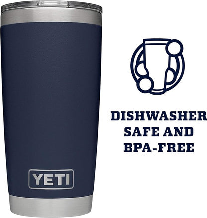 YETI Rambler 20 oz Stainless Steel Vacuum Insulated Tumbler w/MagSlider Lid - Image 4