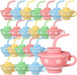 Zhehao 24 Pieces Plastic Kids Party Tea Cups by Zhehao