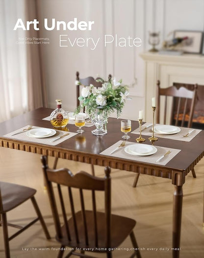 Leetaltree Beige Placemats Set of 12 - Image 2