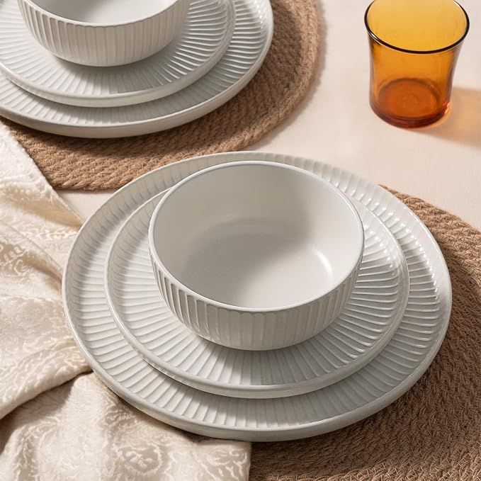 Famiware Stoneware Dinnerware Sets - Image 4