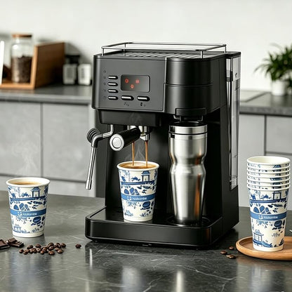 Disposable paper coffee cups | Hot & Cold Beverage, Thickened Leak-Proof - Image 5