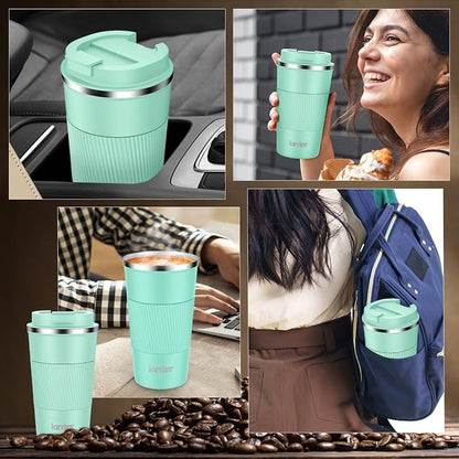 KETIEE 12oz Coffee Mug: Vacuum Insulated Coffee Cup - Image 4