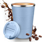 12OZ Travel Coffee Mug Insulated Coffee Cup by Unknown