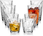 Top-spring 12+16 Oz Reusable Plastic Water Tumbler 8pcs Clear BPA Free | by Top-spring