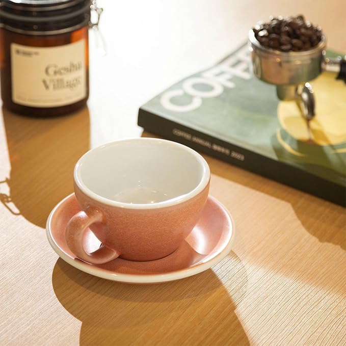 Loveramics Matt Cappuccino Cup, 10 oz Ceramic Latte Art Mug - Image 8
