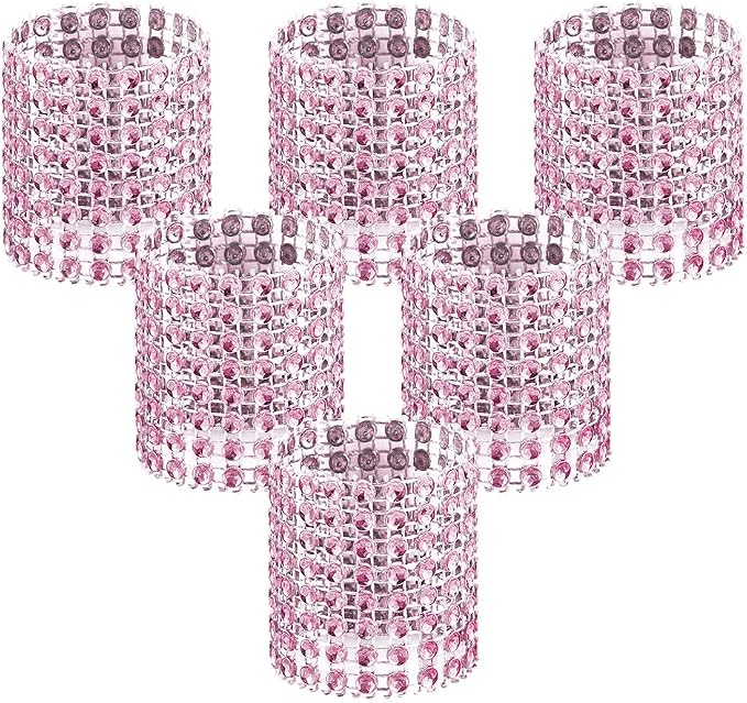 Accmor 50pcs Napkin Rings, DIY Decoration by Accmor