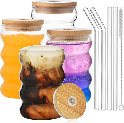 ALINK 16 oz Drinking Glasses by ALINK