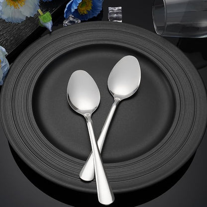 Windsor 36-Pcs Stainless Steel Dinner Spoons, Metal Spoons - Image 8