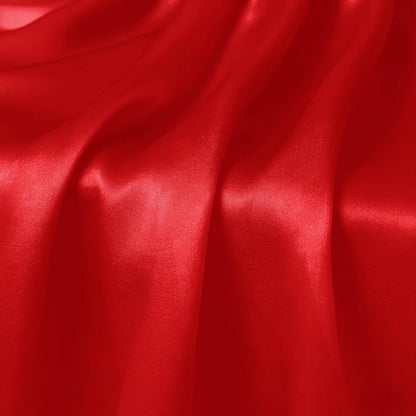 2 Pack Red Satin Table Runner 12 x 108 Inch | Ruffle Design, Luxurious Dining - Image 6