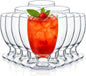 Patelai Set of 12 Water Goblet, 10.5 oz Clear Drinking Glasses Bulk Dishwasher by Patelai