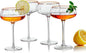Lysenn Vintage Coupe Glasses Set of 4 by Lysenn