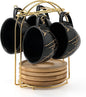 LUKA Ceramic Demitasse Espresso Cups Set by LUKA