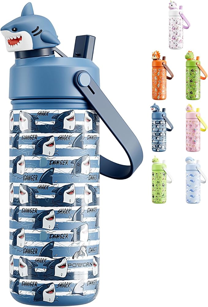 POWCAN 18 oz Insulated Water Bottle by POWCAN
