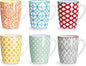 ONEMORE Coffee Mugs Set of 6, 12 oz Ceramic Coffee Cup by ONEMORECeramics