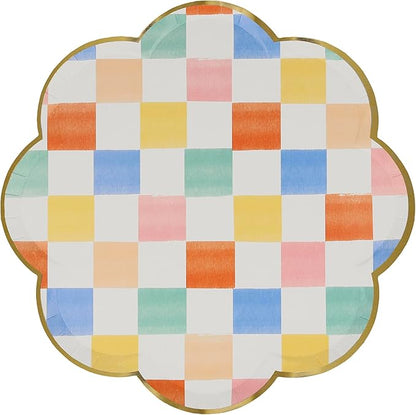 Meri Meri Colorful Pattern Side Plates (Pack of 8)