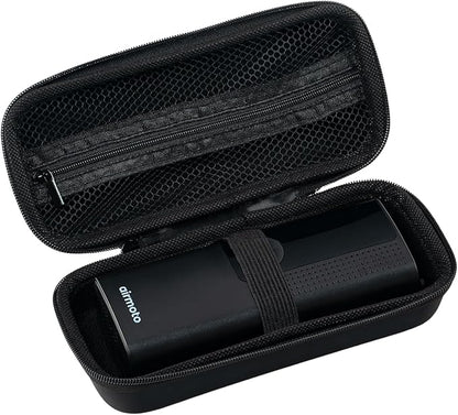 Airmoto Carrying Case - Durable Storage Box Compatible with Most Handheld Tire Inflators - Hard Case for Tire Inflator Portable Air Compressor - Mesh Pocket for Air Pump Connectors - Container Only