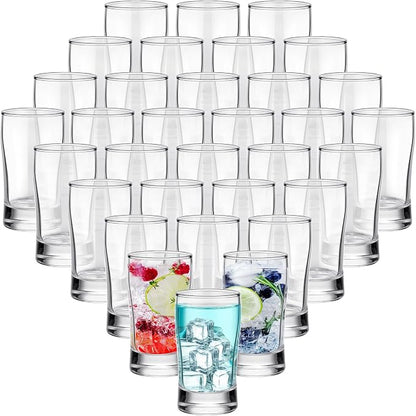 Bokon 36 Pcs Beer Flight Glasses, Small Clear Tasting Cup by Bokon