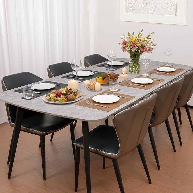 Vinyl Placemats Set of 4, Dual Sided Place Mats - Image 8