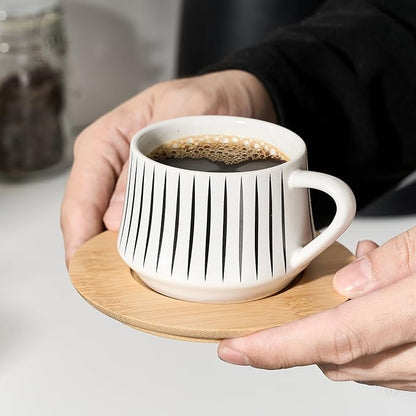 LUKA Ceramic Coffee Espresso Cups - Image 6