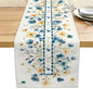 Bloom Flowers Floral Weeds Spring Table Runner, Elegant Farmhouse Decor | by Unknown