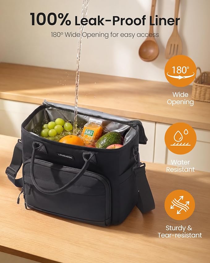 LOVEVOOK Lunch Box for Women, Adult Lunch Bag for Work - Image 6