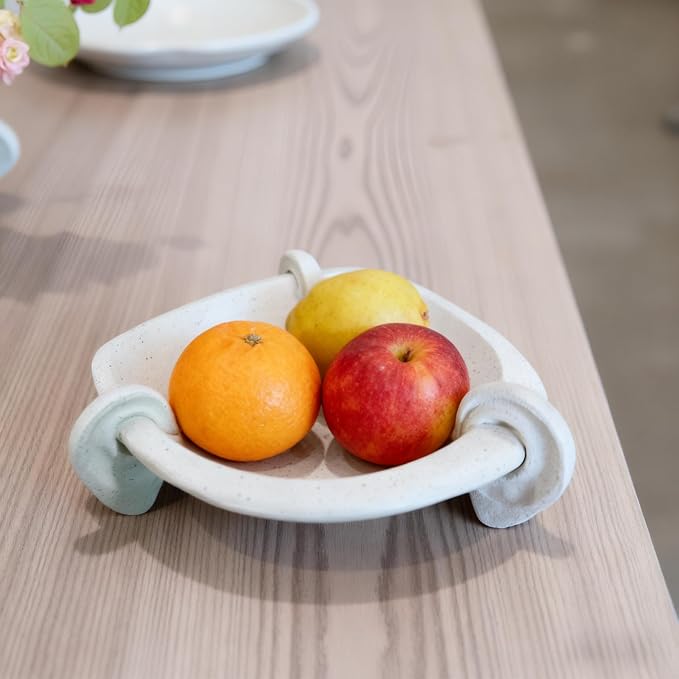 10" Large Decorative Bowl decor, Decorative Bowls - Image 3