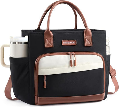 LOVEVOOK Lunch Box for Women, Adult Lunch Bag for Work by LOVEVOOK