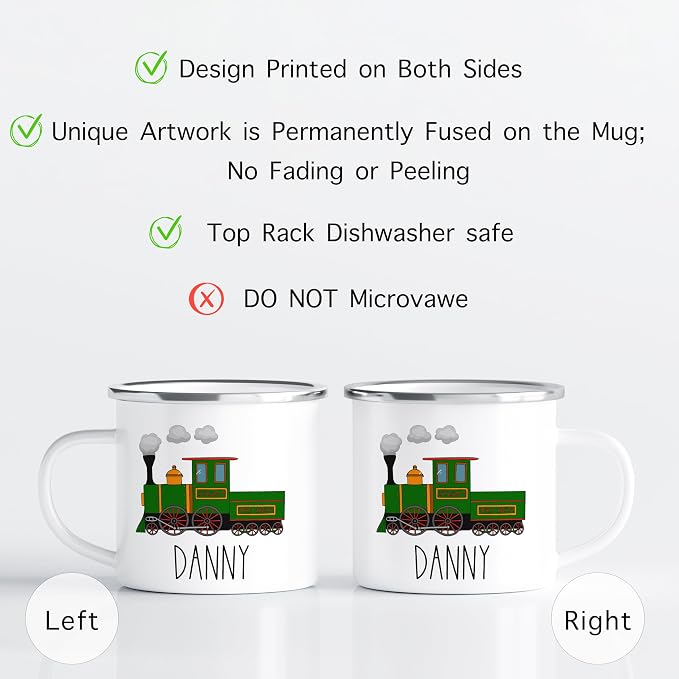 Personalized Mug for Kids, Girls | Customized Cocoa, Hot Chocolate, Coffee & - Image 2