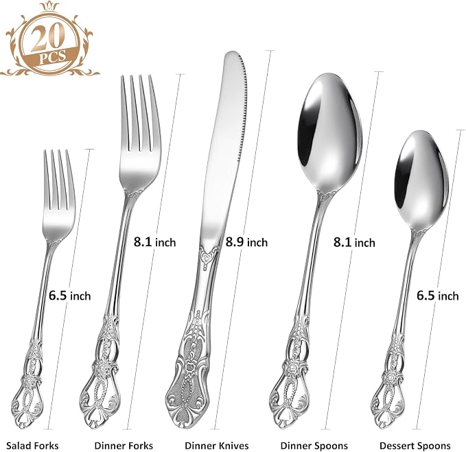 Gorgeous Retro Royal Silverware Set - Image 2