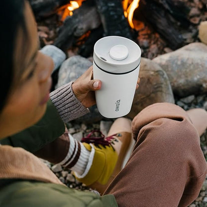 Owala SmoothSip Slider Insulated Stainless Steel Coffee Tumbler, Reusable Iced - Image 6