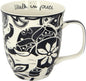 Karma Gifts 14 oz Black and White Boho Mug Elephant by KarmaGifts