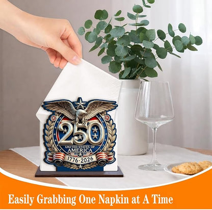 USA 250th Anniversary Napkin Holder - Image 3