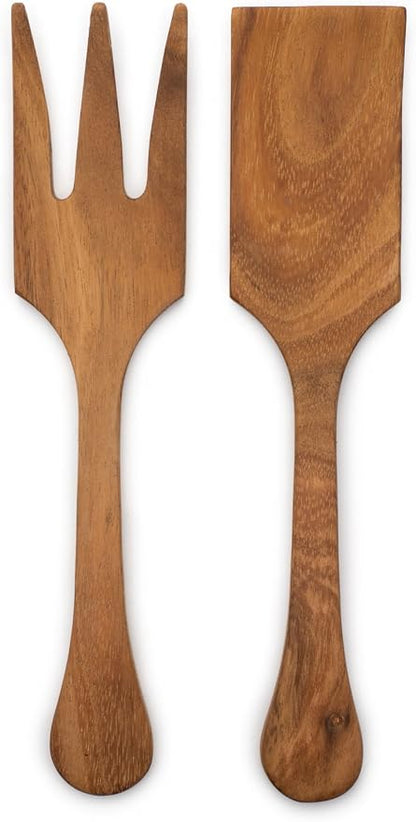 Ironwood Gourmet Extra Large Salad Utensil Set, 2.75 x 2.75 x 13 inches by Ironwood