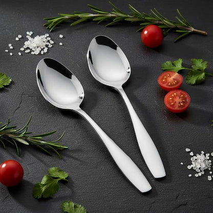 Ggbin 6 Pieces Stainless Steel Dinner Buffet Serving Spoons, 9.75 Inches - Image 5