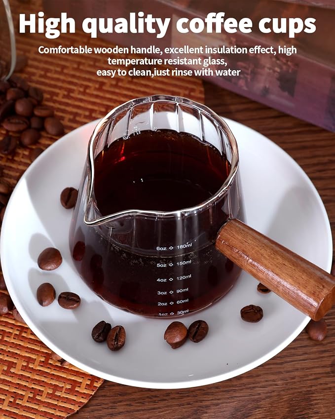 4 PCS 6 Oz Espresso Shot Cups - Image 3