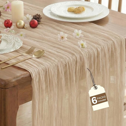 IVAPUPU Nude Table Runner 120 Inches by IVAPUPU