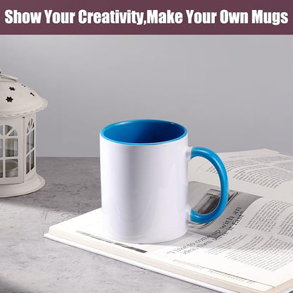 TANGLONG 11oz Sublimation coffee Mugs Set of 12-6 Assorted Colors-with Box | - Image 7