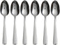 Oneida H084006D Aptitude Everyday Flatware Dinner Spoons, 7.1" L x 1.5" W by Oneida