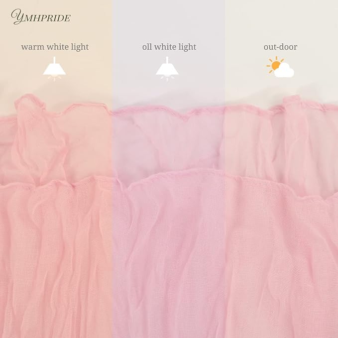 12 Pack Cheesecloth Table Runner 35 x 120 inch Long Boho Cheese Cloth Gauze - Image 5