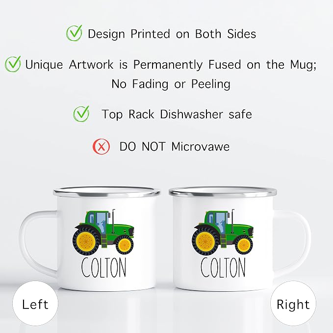 Personalized Mug for Kids, Girls | Customized Hot Chocolate, Coffee & Milk Cup - Image 2