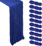 10 Pack 17 x 108 Inch Royal Blue Table Runner Cheesecloth | Gauze Cheese Cloth by Heneger