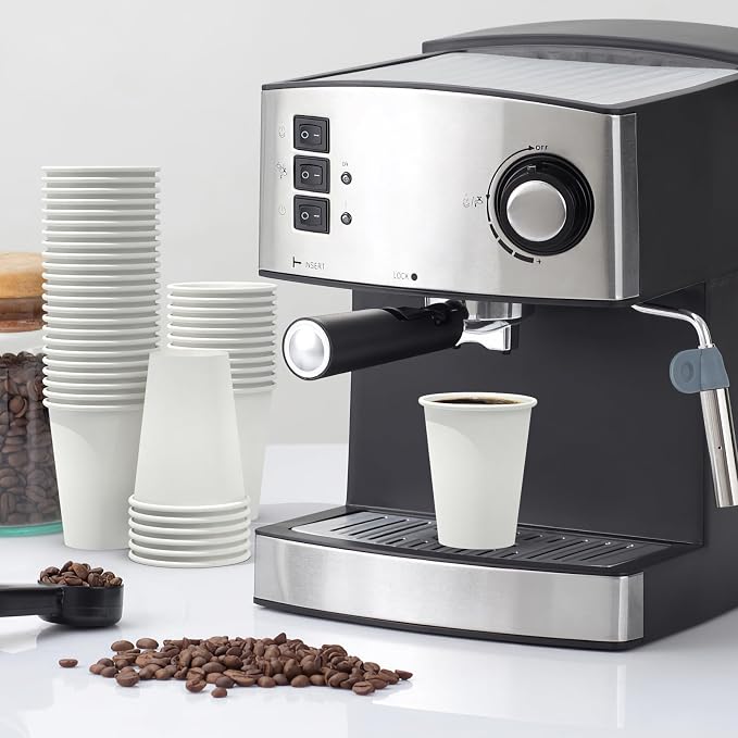 Dealusy 360 Count 12 oz Coffee Cups, Leak-Free Food Safe Paper Cups 12 oz - Image 5