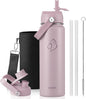 BUZIO 24 oz Insulated Stainless Steel Water Bottle by BUZIO