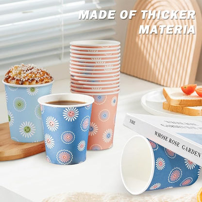 SIUQ 300 Pack Paper Cups 8 oz, Disposable Coffee Cups - Image 3