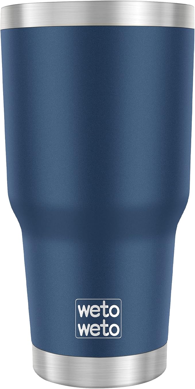 WETOWETO 30oz Tumbler with Lid, Stainless Steel Vacuum Insulated Water Coffee - Image 7