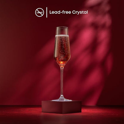 JoyJolt Champagne Glasses Layla Collection, Sparkling Wine, Anniversaries - Image 6