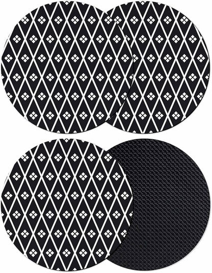 Minimalist Art Coasters Set of 4, Absorbent Coasters by Unknown