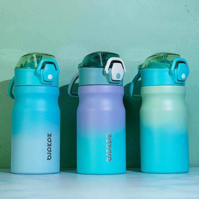 BJPKPK 14 oz Insulated Water Bottle, Stainless Steel Flask | Leak Proof Locking - Image 5
