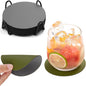 Faux Leather Drink Coasters by Chitomars