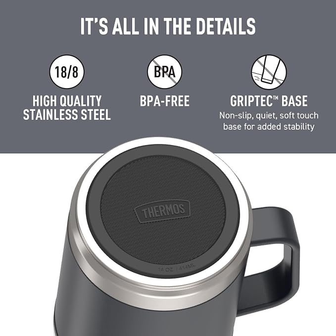 THERMOS, Stainless Steel Mug - Image 4